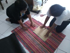 bahan tas tebal