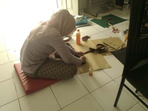 belajar membuat pola tas kanvas