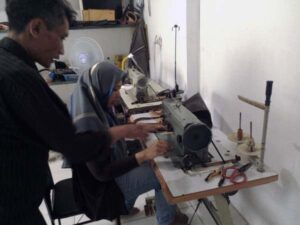 belajar menjahit tas kanvas