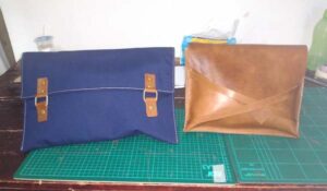 buat tas tangan sarung laptop